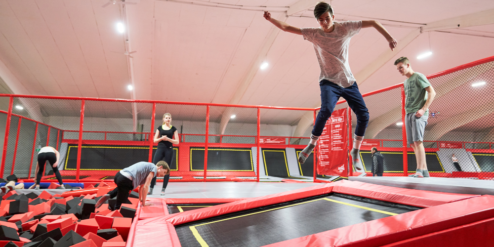 foam pit2 jumping point trampolinpark quickborn